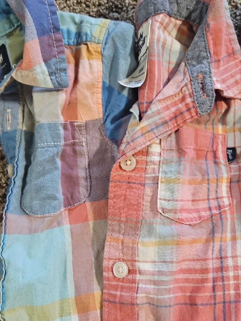 OshKosh & Carter's Plaid Button-Up Shirts